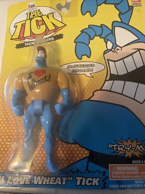 1995 Bandai 2644 I Love Wheat Tick Tick Talkers 6 Inch Action Figure Free Shipin