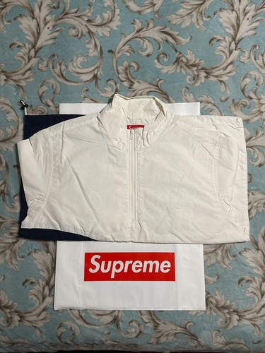 SUPREME CORNER ARC HALF ZIP PULLOVER (XL) (WHITE) SS18 JACKET COAT PULLOVER - Picture 12 of 17