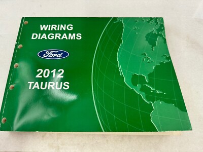 2012 Ford Taurus Factory Wiring Diagrams Manual OEM Electrical