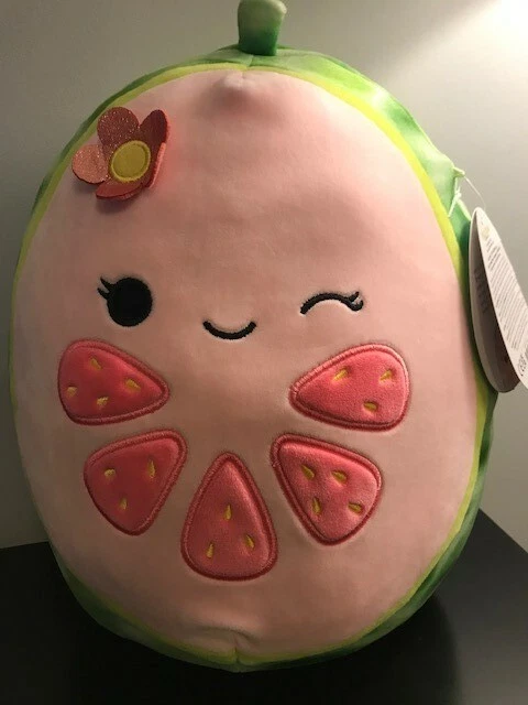 12 LENA the GUAVA w Flower Target Exclusive Fruit Squishmallow Plush Toy NWT