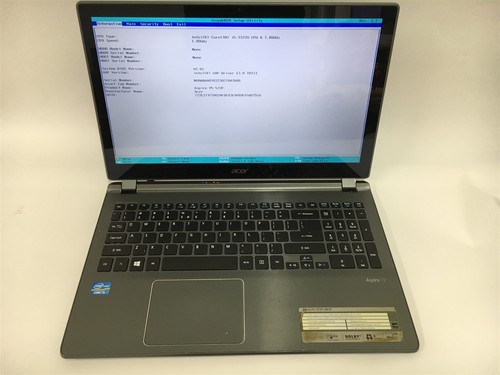 Acer Aspire V5-572P 6818 i5-3337U 1.8GHz 6GB RAM No HDD No OS Touchscreen 15.6"