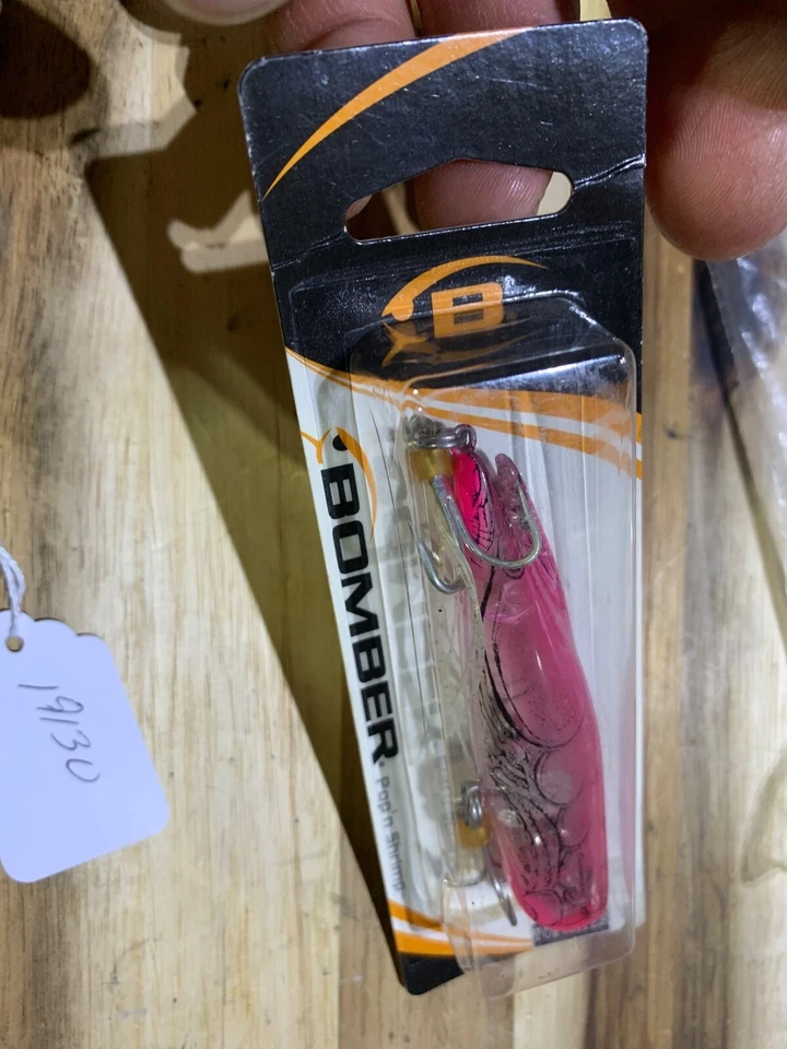 Vintage Bomber Pop'n Shrimp   fishing lure (19130) - Image 3 of 4