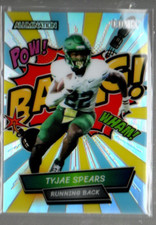 2023 Wild Card Alumination Retail Comix Rainbow Yellow #AC47 Tyjae Spears /25 