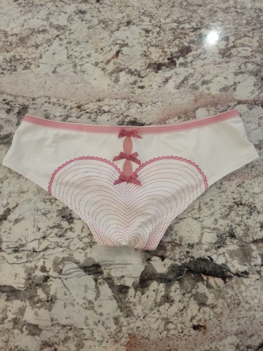 True Vintage NWT Victoria’s Secret Sexy Little Things Bride Cheeky Panty Large