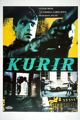 THE COURIER 19x27 Original RARE exYU movie poster 1988 GABRIEL BYRNE, JOE LEE