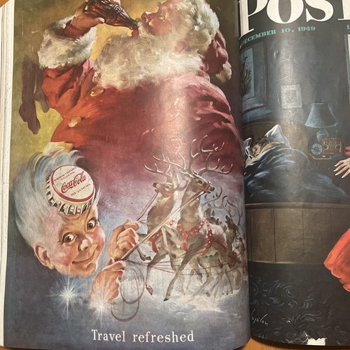 Saturday Evening Post Bound Magazine Book Oct-Dec October November December 1949 - Picture 20 of 24