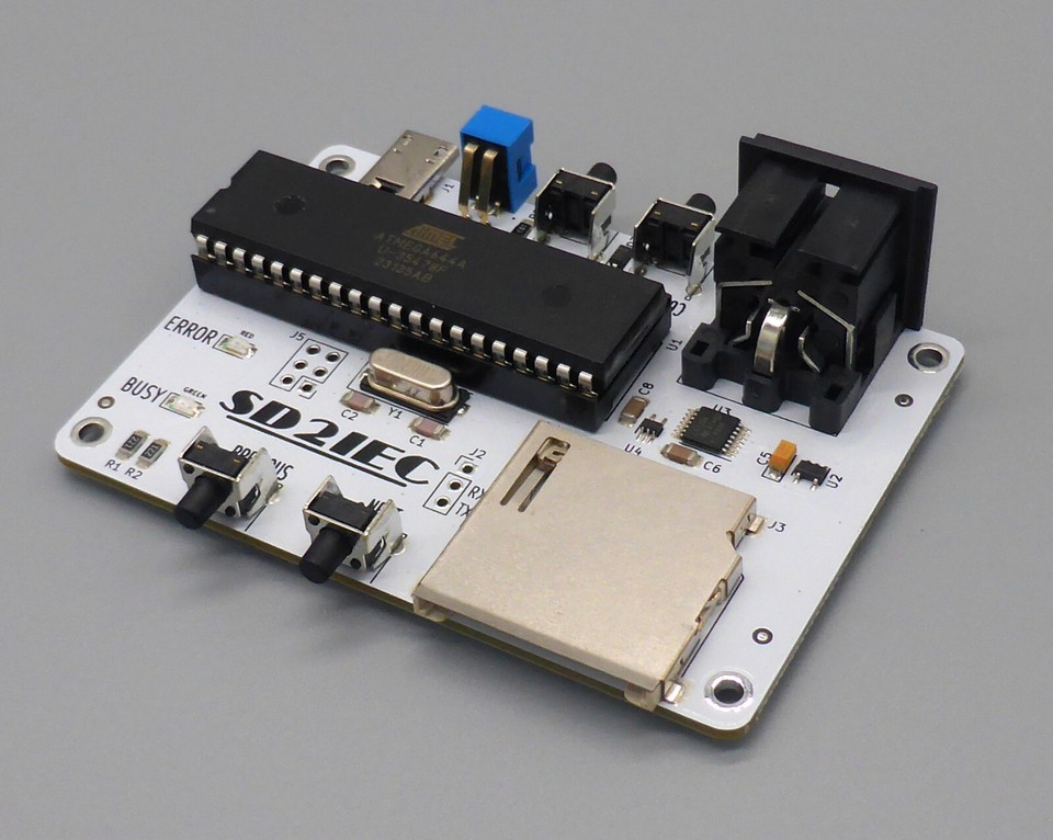 SD2IEC FOR COMMODORE In Case Serial Cable SD Card (32GB) £48.38 - UK - Foto 6