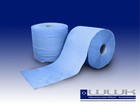 Putzrolle 2x500 Blatt Putzpapier Werkstattrolle 2 lagig 22x21 cm blau
