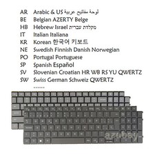 Laptop Keyboard for Dell Inspiron 3510 3511 3515 3525 3520 3521 3535 Backlit New
