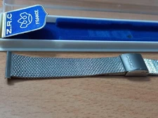 ZRC 19mm NOS 1960/70s France Stainless Steel Milanese Mesh Bracelet