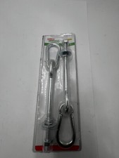  Pack of 2 Swingan Screw Swing Hanger with 4" Snap Hook 6.5" SWHWD-SCWSH