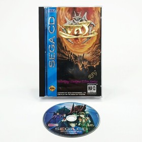 Vay Sega CD Video Game With Map (Sega CD, 1994) *PLEASE READ