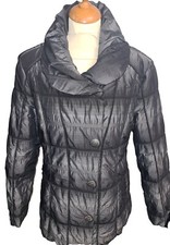 Barbara Lebek Women's Stunning Padded Warm Coat Size Uk 10