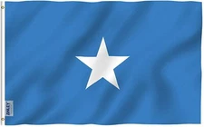 Anley Fly Breeze 3x5 Feet Somalia Flag - Somali Flags Polyester