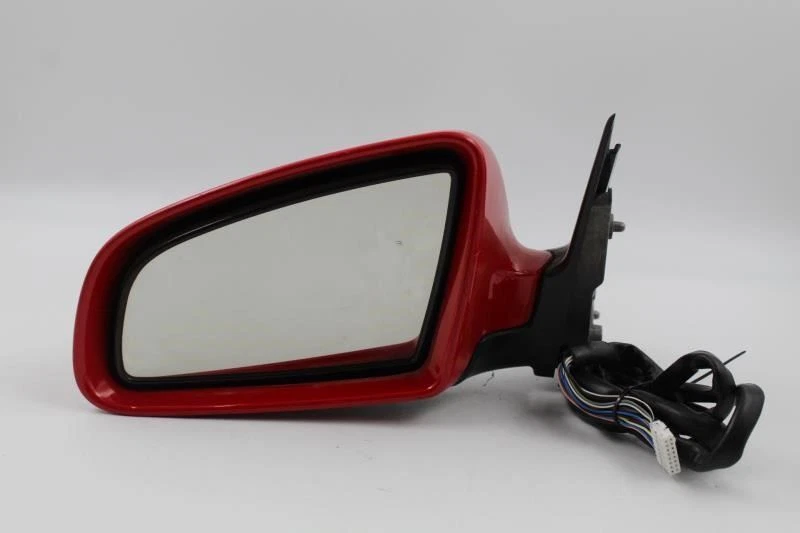 Espejo retrovisor de puerta izquierdo lado conductor rojo 14 cables modelo eléctrico 1999-02 AUDI A4 OEM #11027 Foto 3 de 4