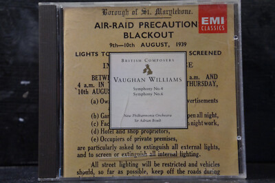 Vaughan Williams - Symphonies Nos. 4 / 6 / Boult/NPO