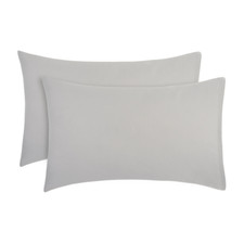 Everyday Kids 2-Pack Toddler Travel Pillowcases - Solid Grey