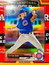 V37 2017 Bowman Chrome | 1st Bowman | Refractor | Chicago Cubs | Peyton Remy