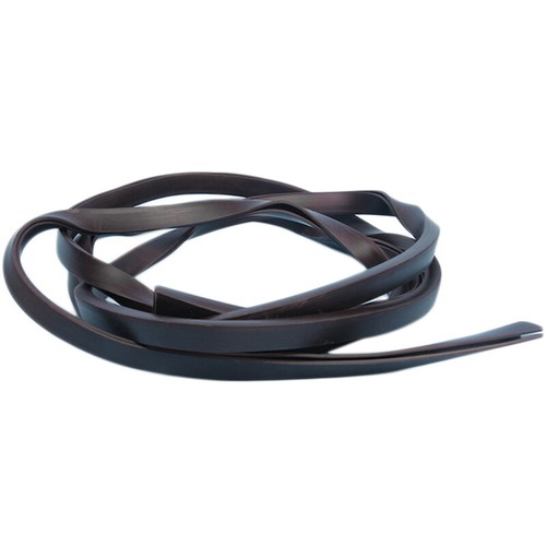 Black Rubber Edge Trim U-Channel Edging Protector Guard Seal Round/Flat Buttom - Picture 6 of 42