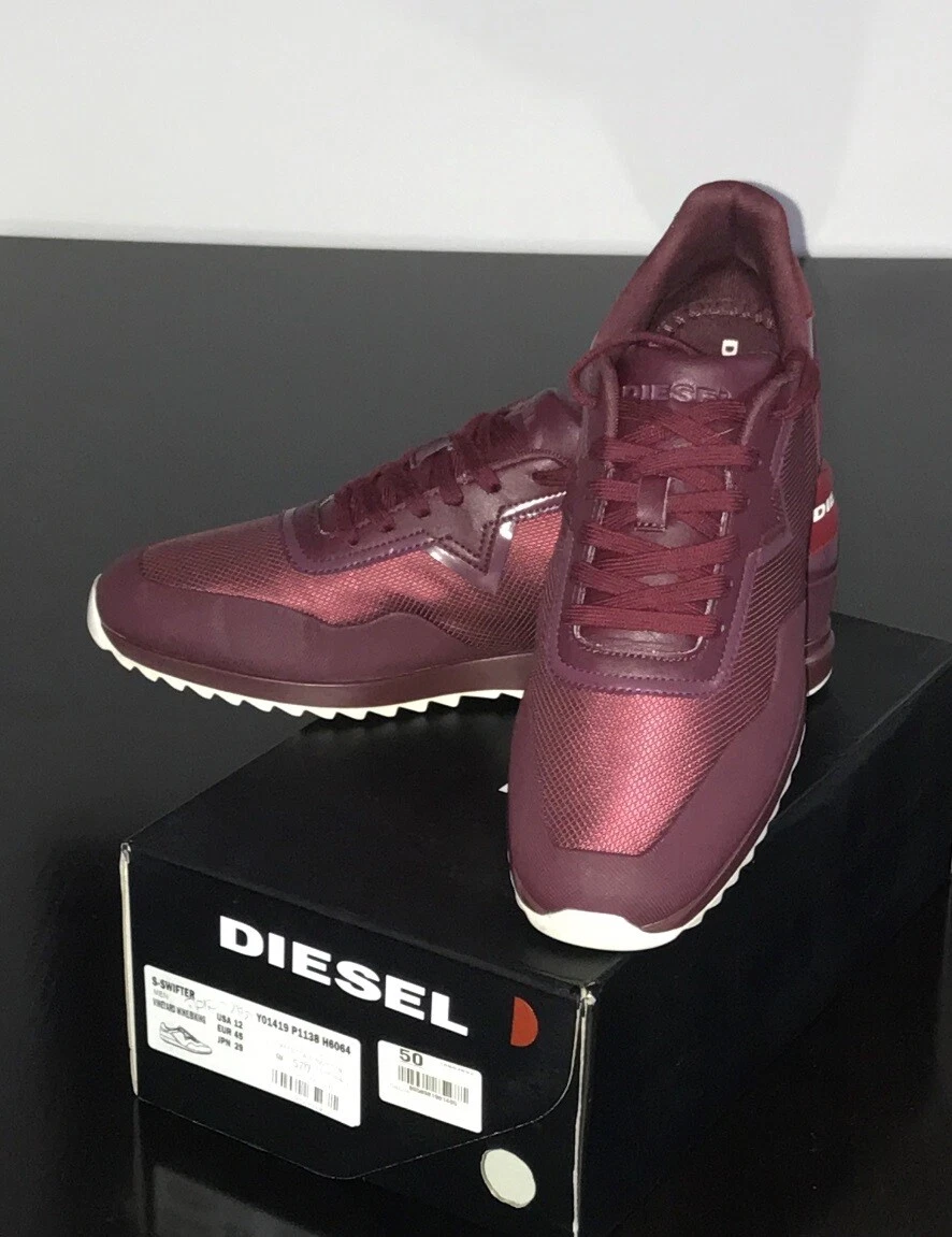 DIESEL S SWIFTER V STAFETTA MEN S SNEAKERS HIGHLY COLLECTIBLE EU 44 45 US12