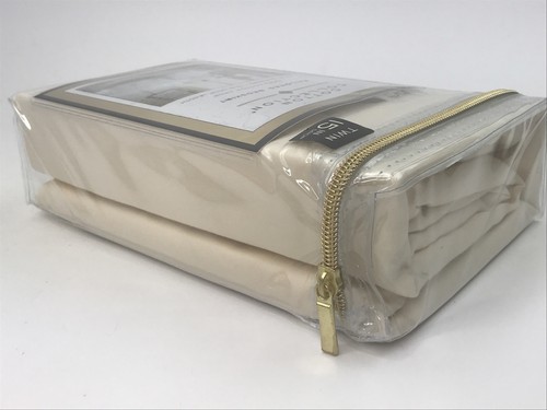 Cotton Collection 300-Thread-Count Cotton Twin Bed Skirt in Ivory - Picture 6 of 8