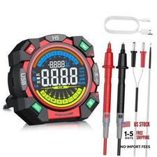 TRMS Multimeter Rechargeable Auto-Ranging Volt Meter 6000 Counts