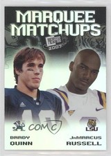 2007 Press Pass SE Marquee Matchups Brady Quinn JaMarcus Russell #MM-1 10up