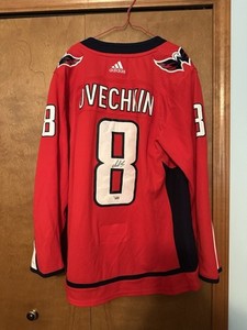 Maillot De Hockey Signé Alex Ovechkin - Authentique Avec Certificat - Collector