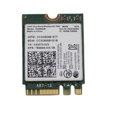 0C011-00111400 Intel 802.11Ac Ngff Wireless Wifi Bluetooth Bt 4.0 Card "GRADE A"