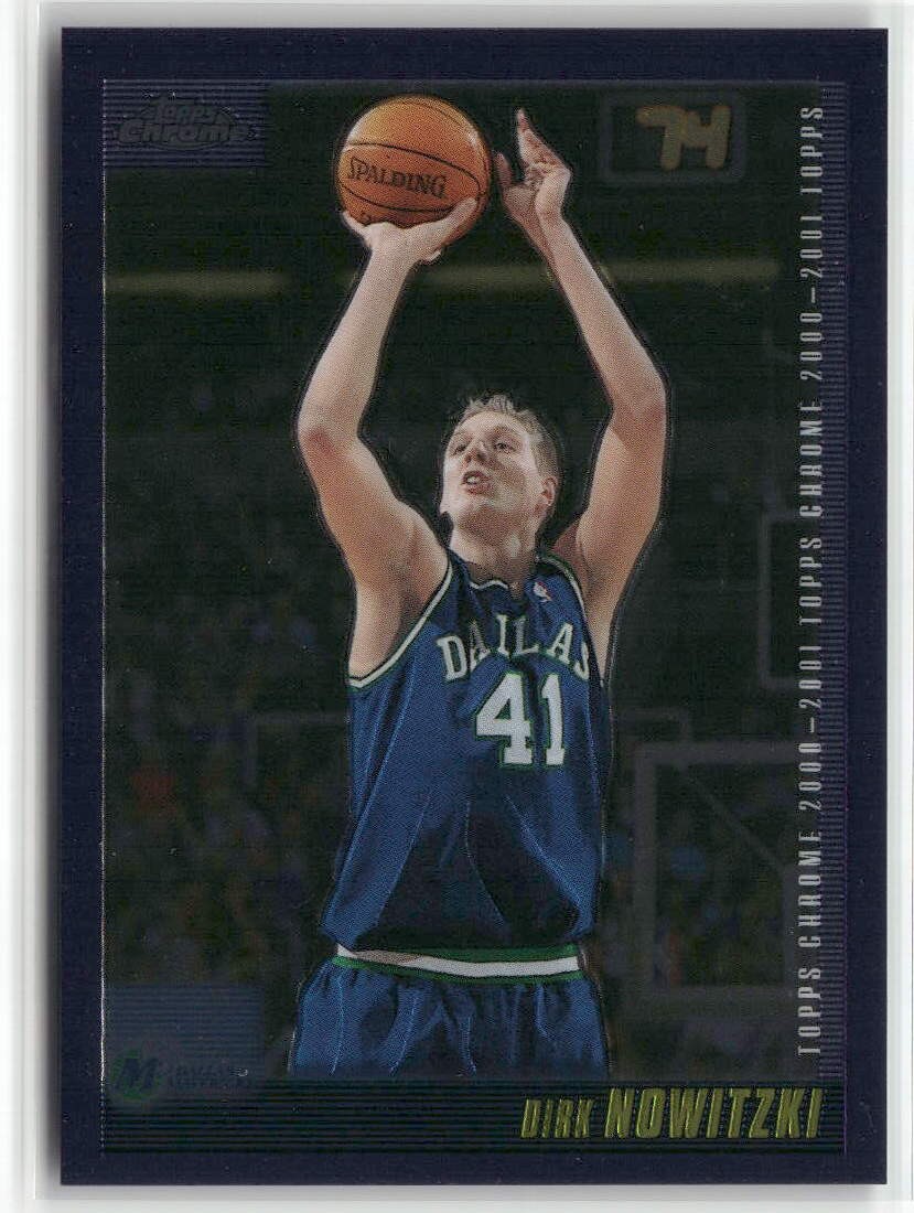 2000-01 Topps Chrome #13 Dirk Nowitzki ☘️231