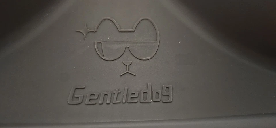 Cuenco doble de silicona antideslizante para perro gato extraíble de acero inoxidable de 12 oz Gentledog Foto 3 de 4