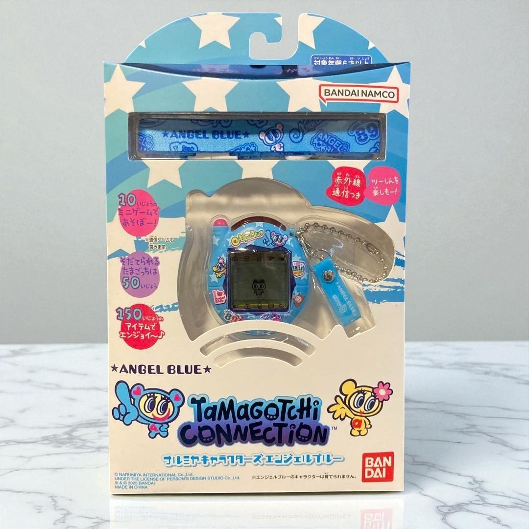 Bandai Tamagotchi Connection Angel Blue Collaboration 2025