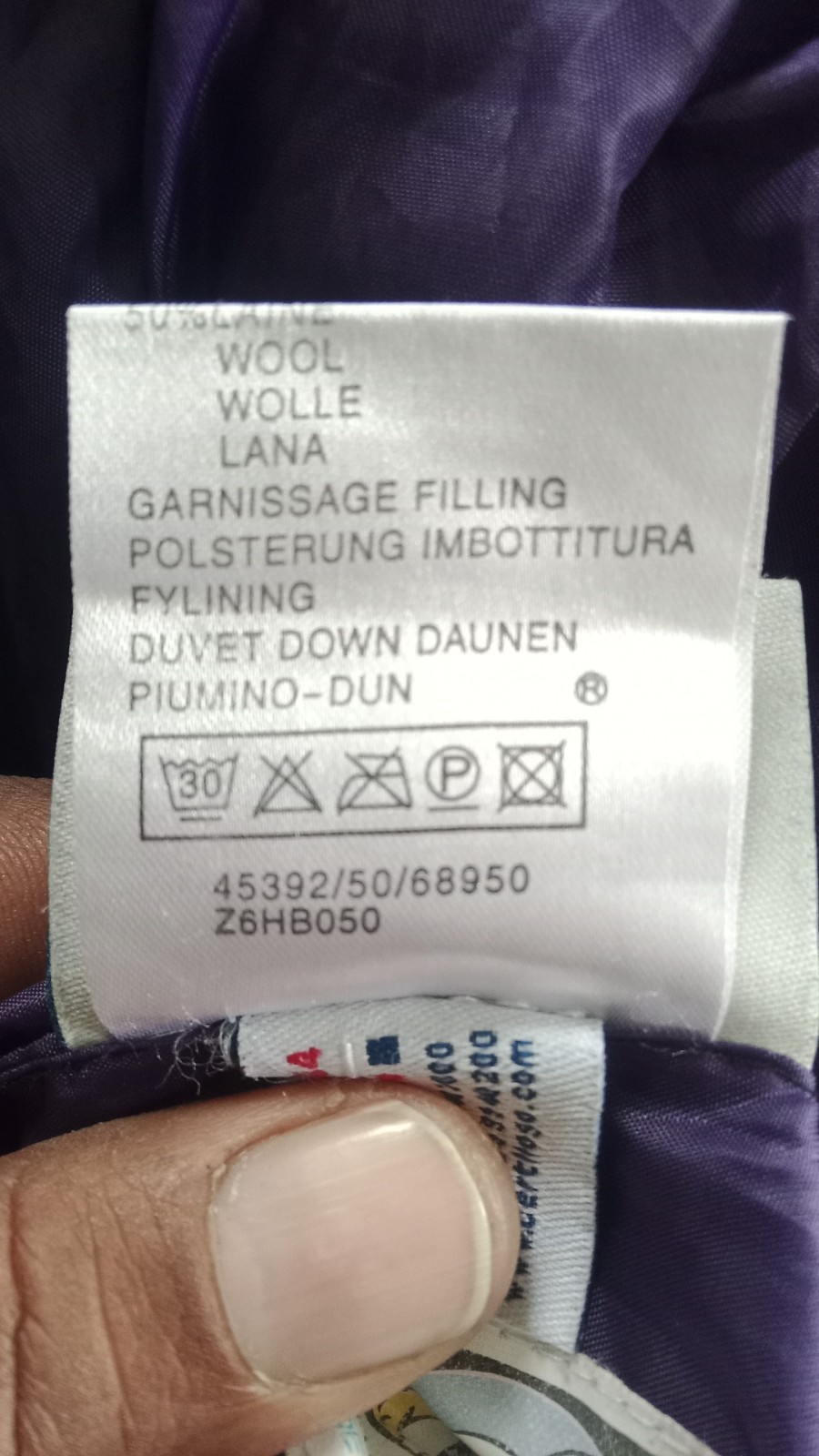 Authentic Moncler Laqué Down Bomber Jacket Purple… - image 5