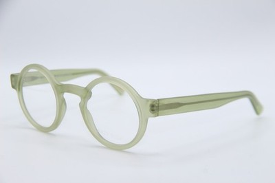 NEW ANDY WOLF 4522 COL. F CLEAR GREEN AUTHENTIC FRAMES EYEGLASSES 45-23