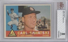 1960 Topps High # Carl Sawatski #545 BVG 8