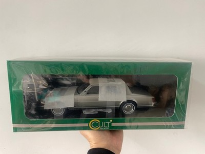 Cult Models! 1:18 Scale Resin Model Car Cadlliac Sevllie Silver Metallic 1976