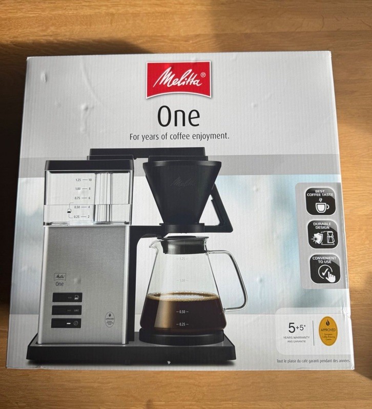 Melitta One Therm Kaffeemaschine - NEU / OVP