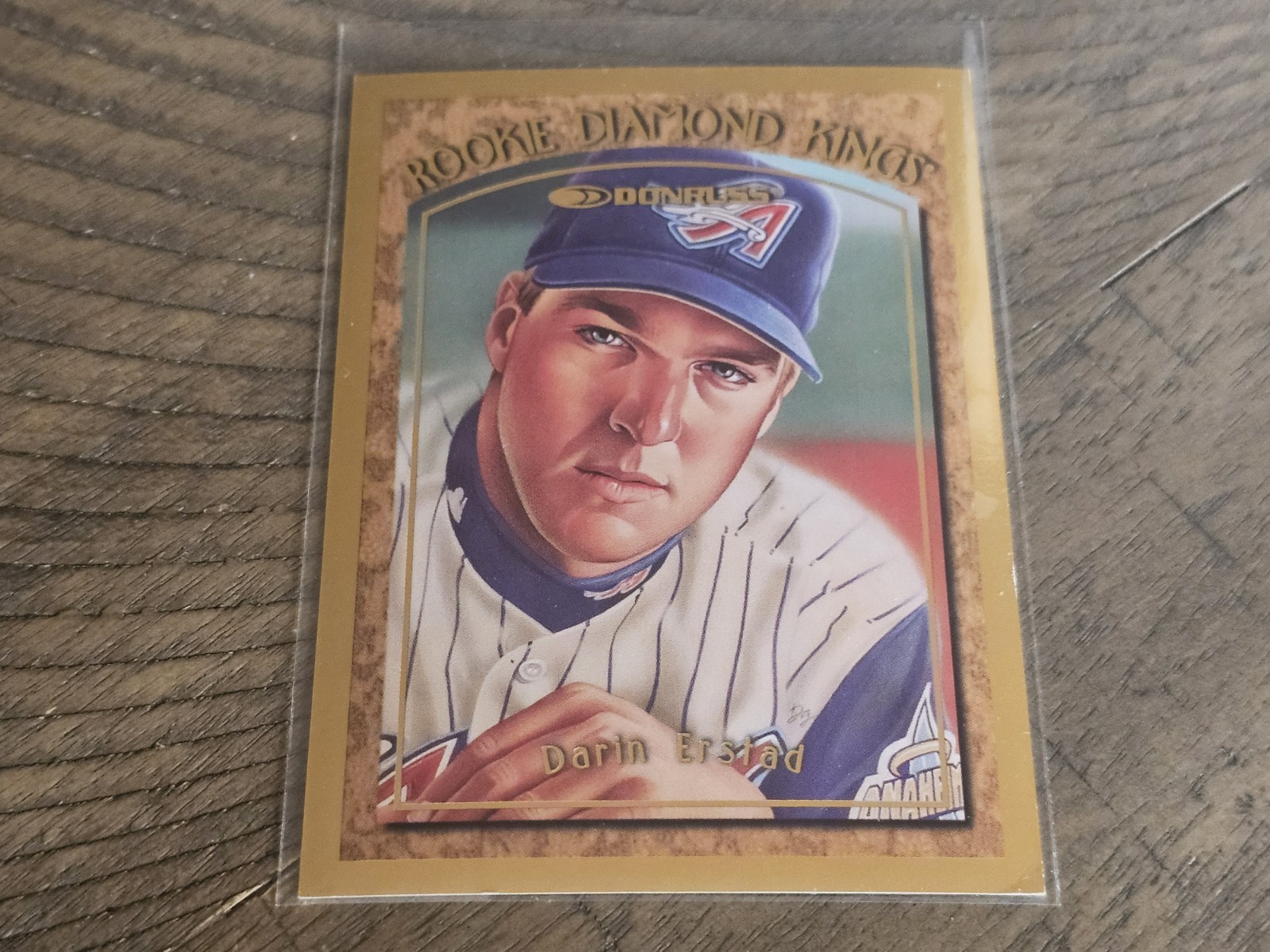 1997 Donruss Rookie Diamond Kings Darin Erstad SP #/10000 EXNM