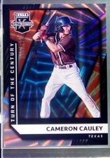 2021 Panini Elite Extra Edition Cameron Cauley Turn of the Century /121 #73 Rang