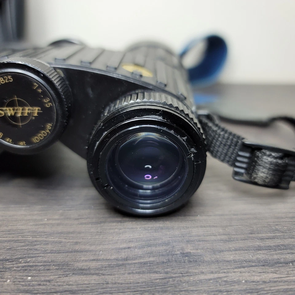Swift Audubon 7x35 Binoculars (Model 825) Immersion Tested Made in Japan (READ) - Image 4 of 4