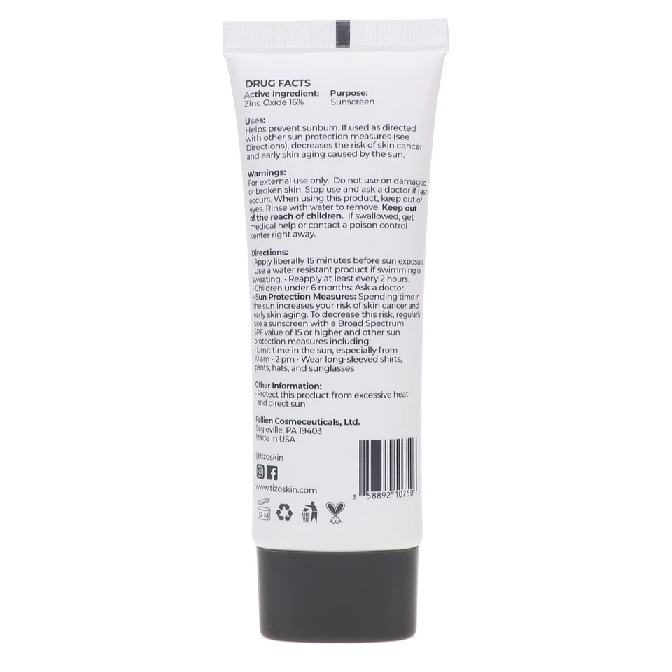 TIZO Photoceutical AM Replenish Non-Tinted SPF 40 1.75 oz - Image 4 of 4