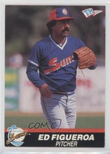 1989-90 T&M Senior Professional Baseball Association Box Set Ed Figueroa #34 te2