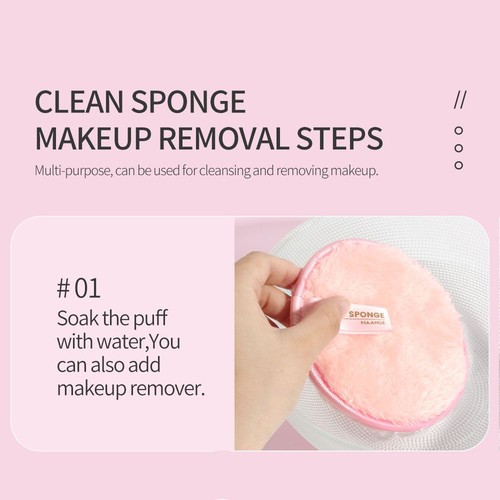 Removal Pads Face Washing Pad Face Cleanning Sponge Makeup Remover Pad Set - Picture 6 of 12