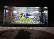 Baltimore Ravens  Custom 2 Mini Helmet displa...