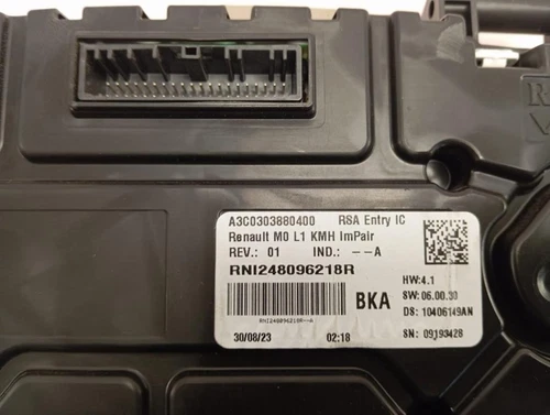 248096218R Cuadro 2024 Instrumentos para RENAULT EXPRESS ADVANCE 7216748