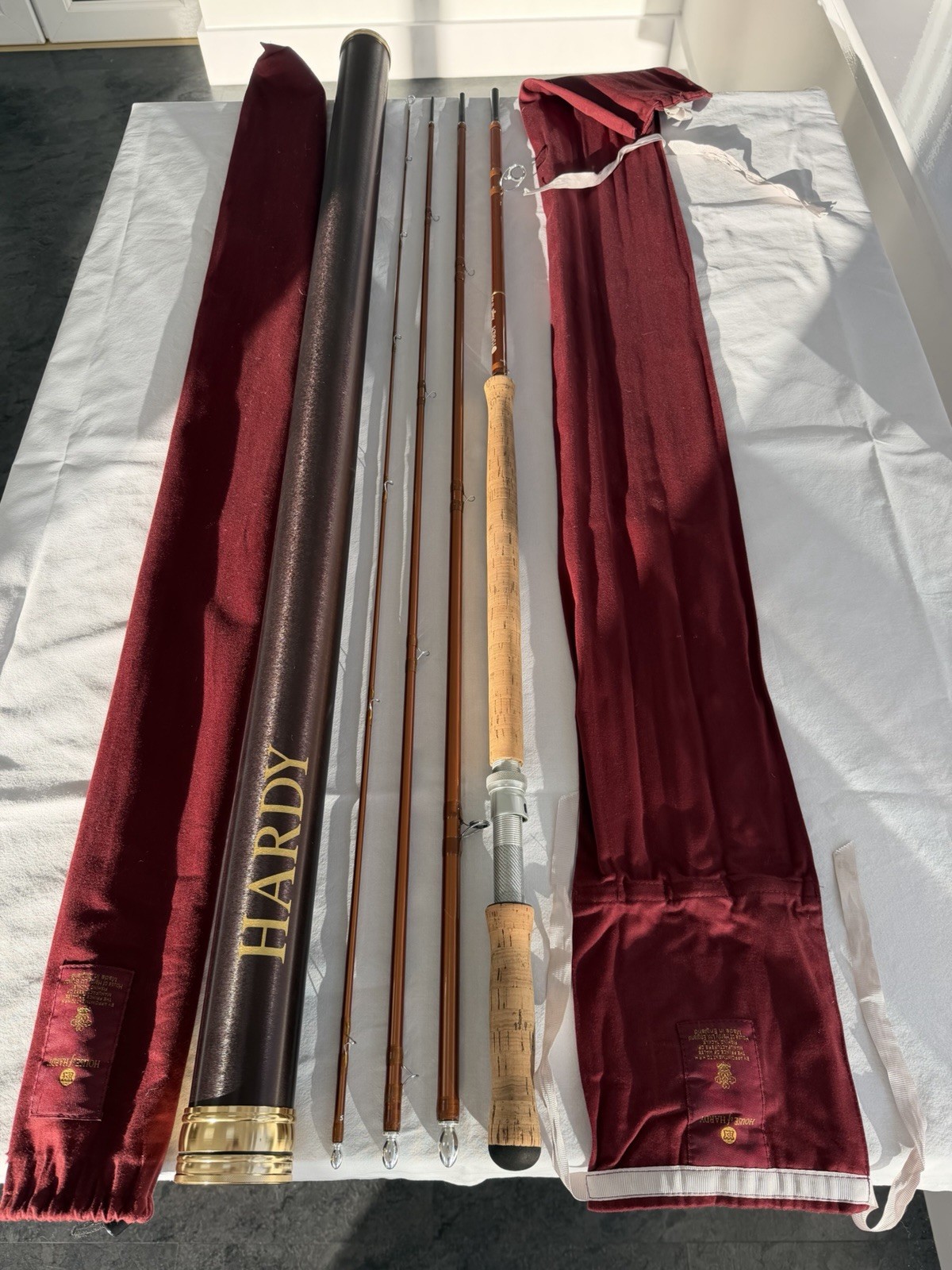 Hardy Angel 15’ Salmon Rod, #10, used twice, immaculate.