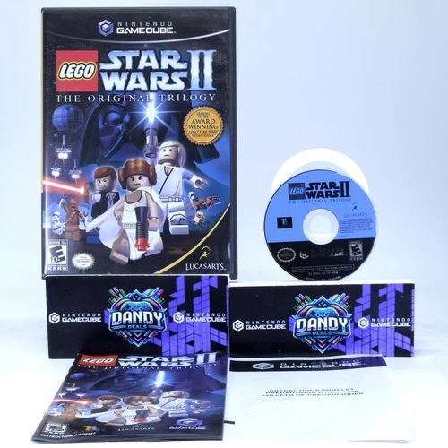 LEGO Star Wars 2 II Original Trilogy GC CIB W/ Manual - GameCube