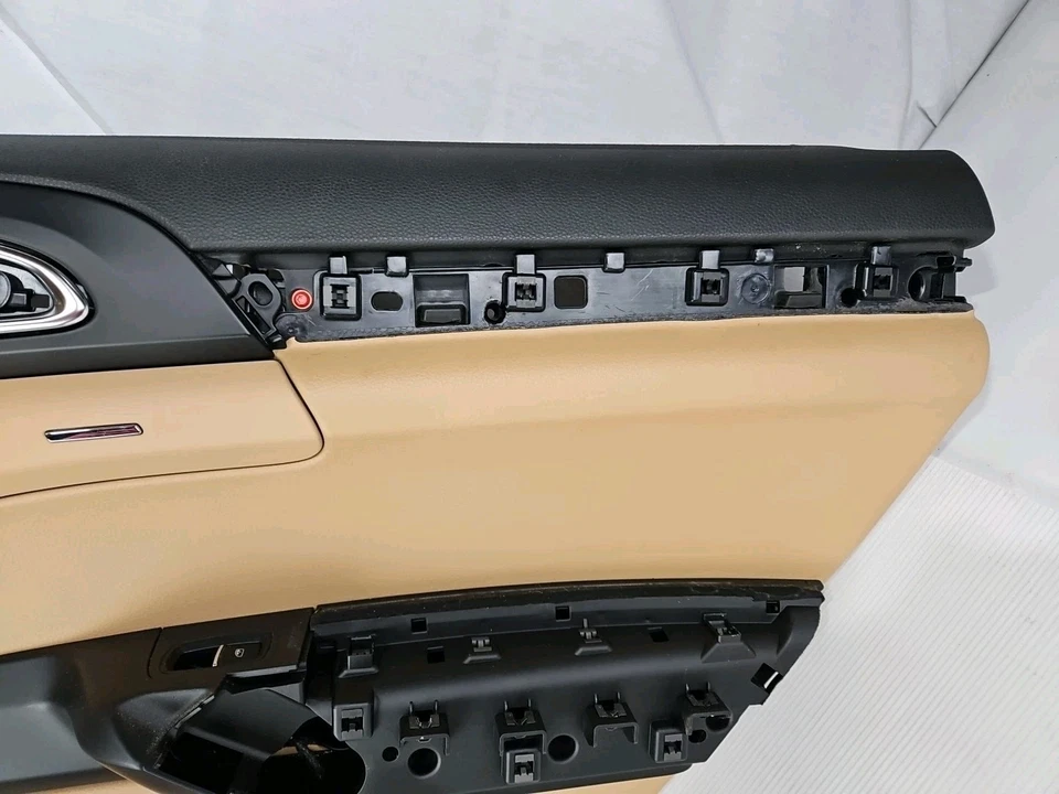 Porsche Cayenne 958 2011-2017 pasajero trasero derecho panel de puerta derecha Luxorbeige  Foto 3 de 4
