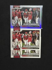 Arizona Diamondbacks Team Card Lot of 3 - Rainbow Foil + More