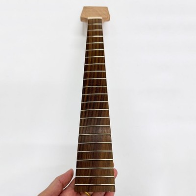 22 Frets Mahogany 24.75 Inch Scale paddle Rosewood Fretboard  ElectricGuitarNeck